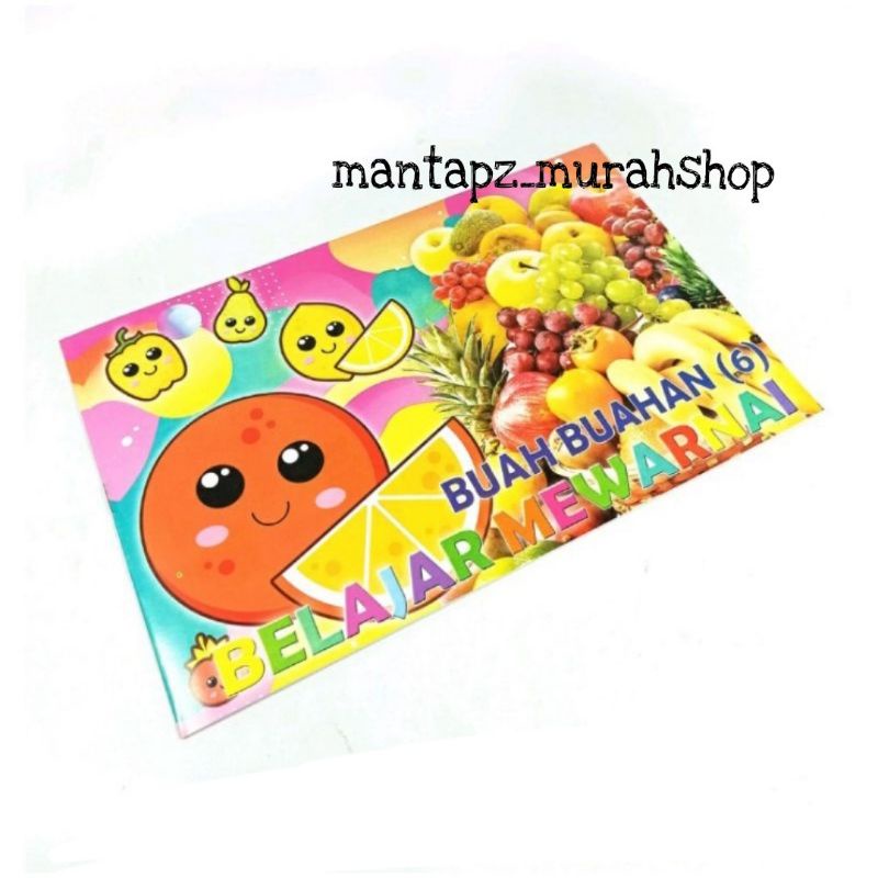 Buku Mewarnai Kecil B5/ Coloring Book B5 (/PCS)-4