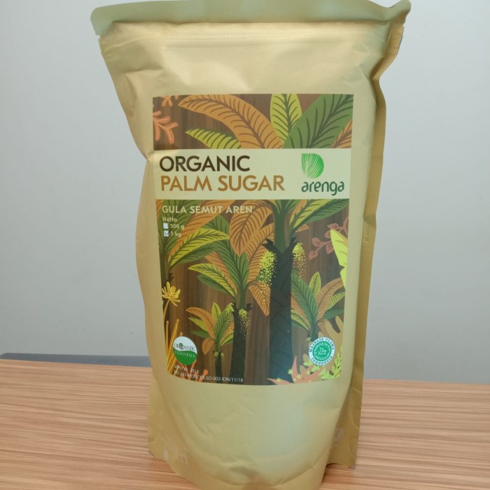 

v01vss Gula Semut Aren Bubuk Arenga Organik Halal 1Kg Fsfs201