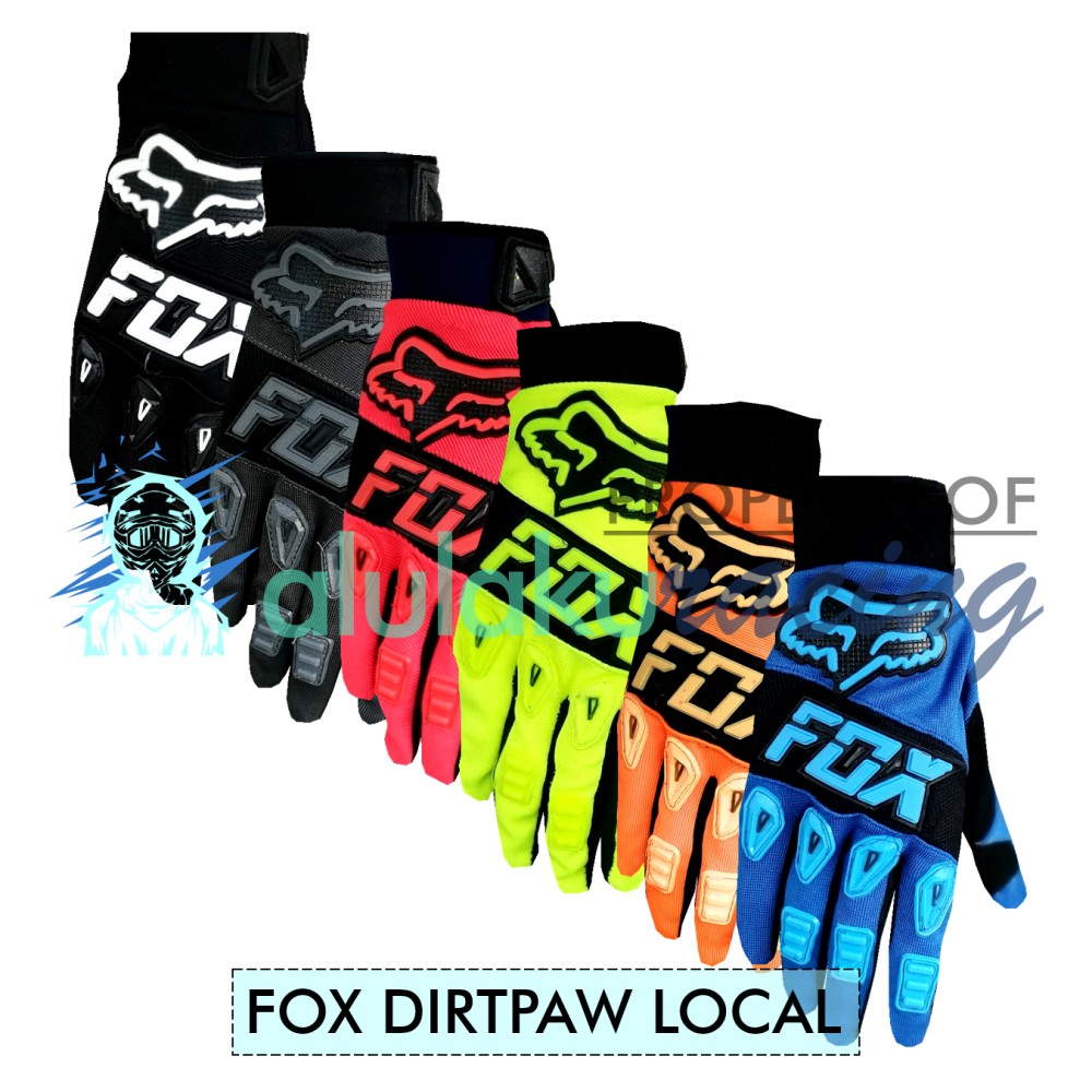 Sarung Tangan Trail Motocross Fox Lokal Replika Dirtpaw