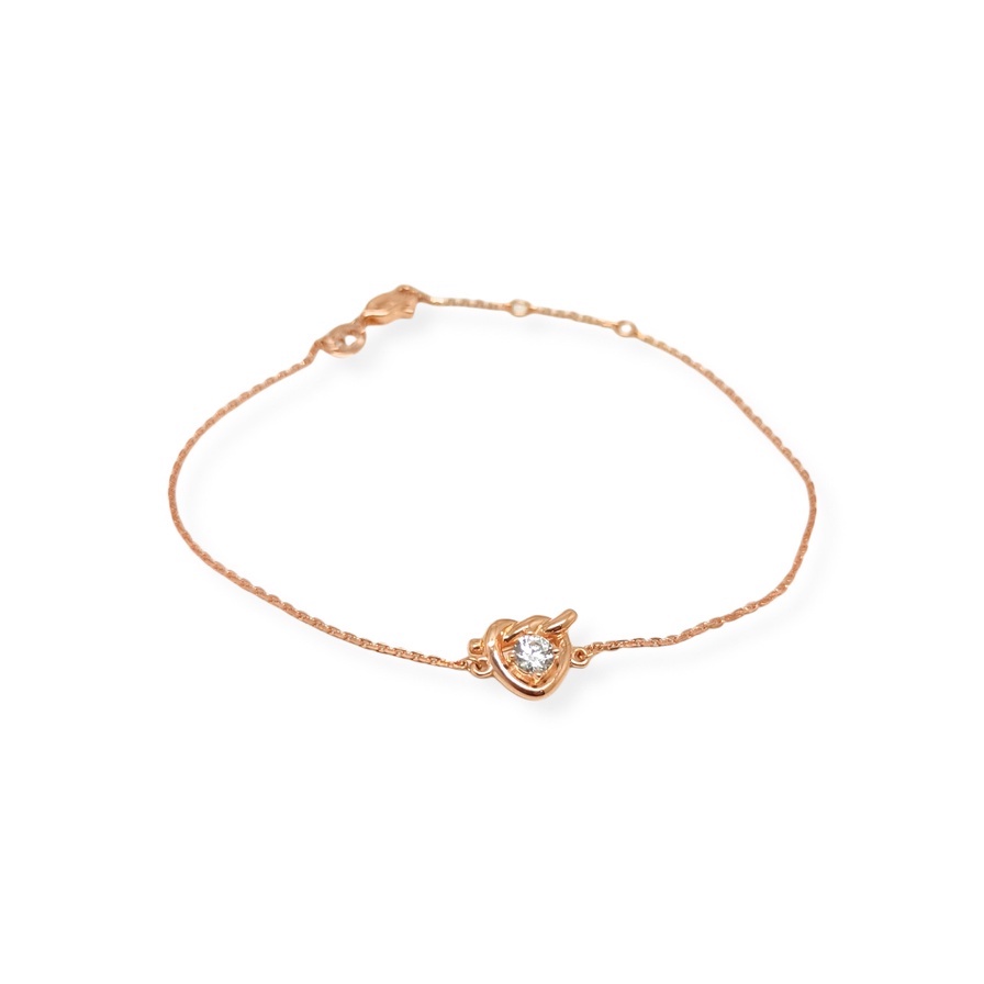 Gelang Rosegold Heartstrings Nevertheless Series BC210325 SDW Gold 18k 755