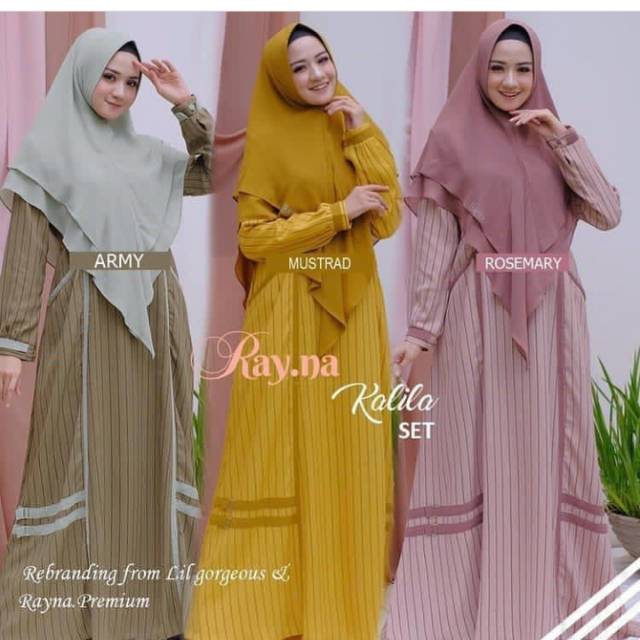 Syar'i Kalila by rayna satu set