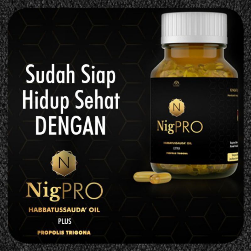 NigPRO HABBATUSSAUDA 100% ORIGINAL/ HABBATUSSAUDA PREMIUM Isi 200 Kapsul