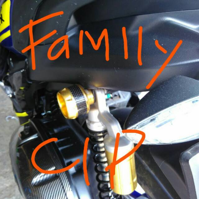 baut aksesoris shockbreaker yamaha Aerox 155 /baut shock breaker