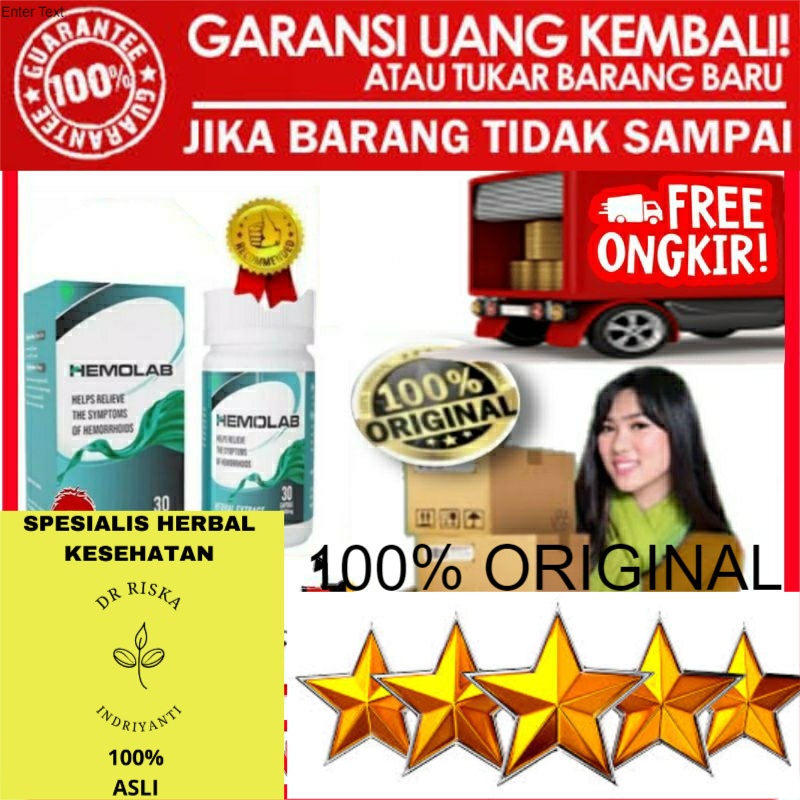 100% ASLI Hemolab ori