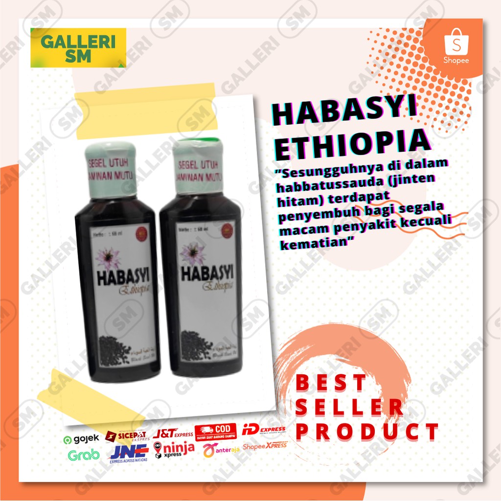 Minyak Habbatussauda Cair Habasyi Ethiopia 60 Ml ORIGINAL