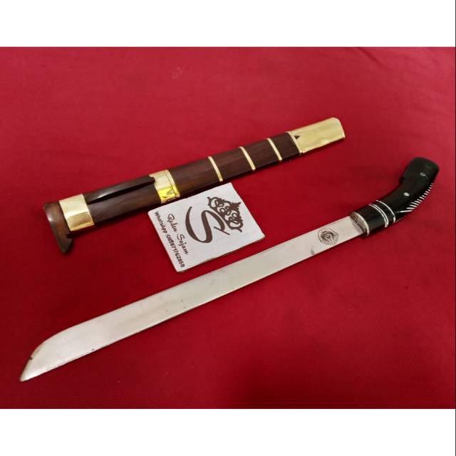 Golok silat standar Ipsi tanduk COD (BAYAR DI TEMPAT)