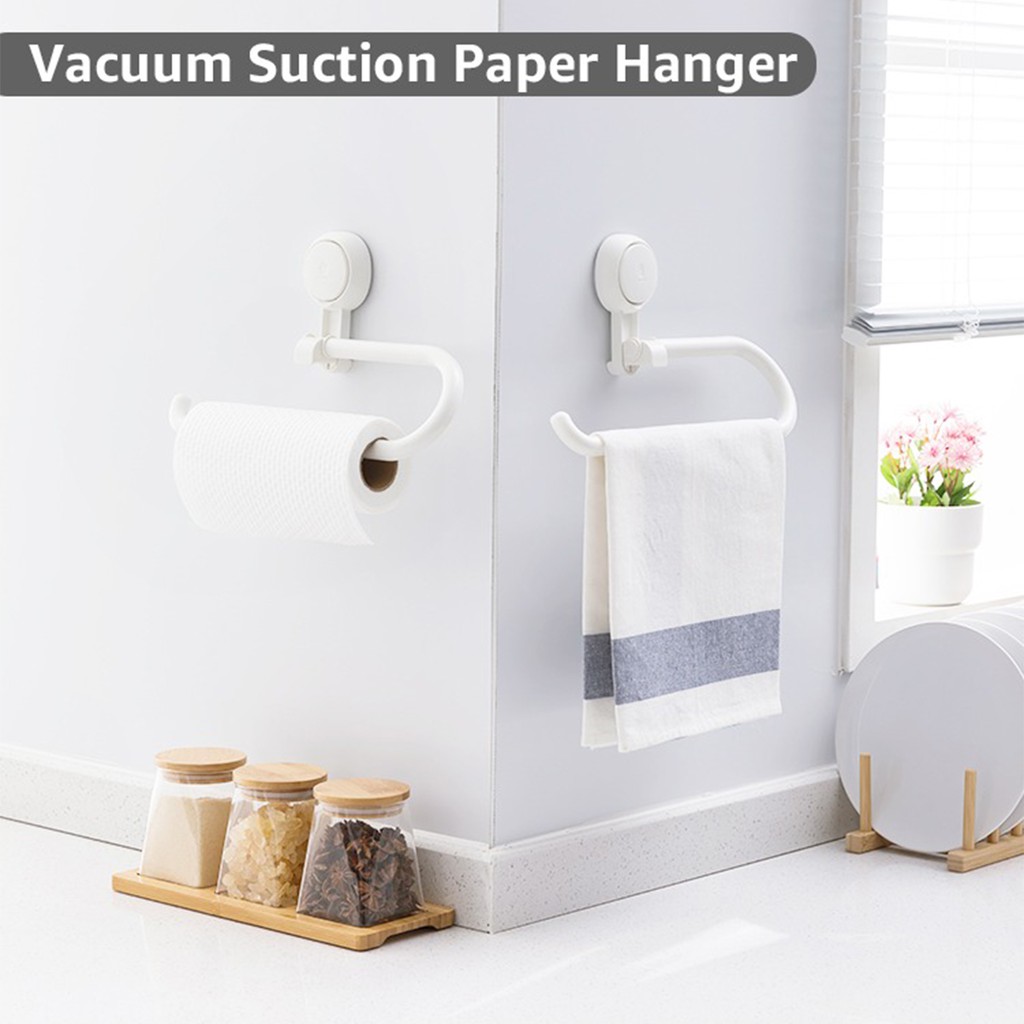 KIYOTE Paper Towel Rack - Gantungan Tempat Tisu Gulung Roll Toilet Handuk