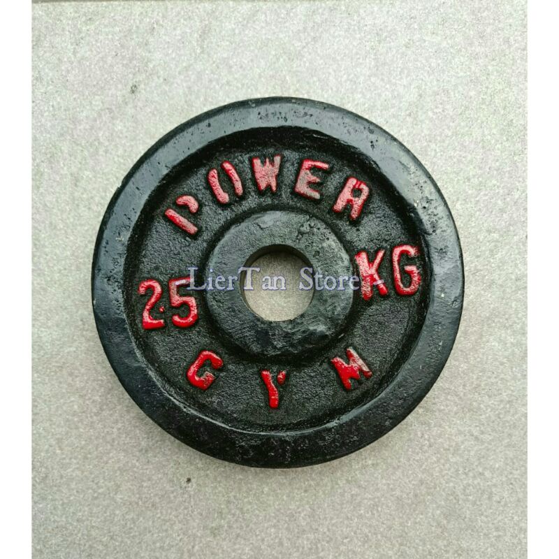 Dumbell Plate Only Bahan 100% Besi Asli Kokoh - 2,5Kg