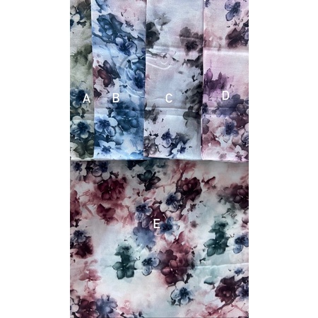 kain voal paris motif hijab meteran