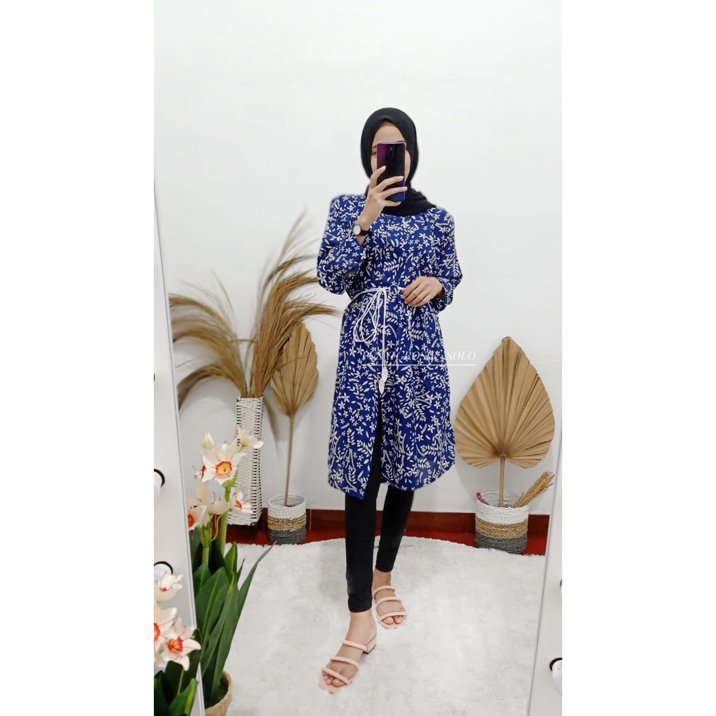 SHERLY TUNIK/ TUNIK BUNGA / FLOWER TUNIC PUSATGROSIR_SOLO