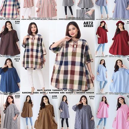 Limited - JUNE TUNIK SUPER JUMBO/TUNIK JUMBO BANGET/TUNIK JUMBO SALUR 4XL LD 134CM BUSUI 