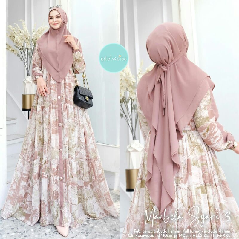 Best Seller Marbela Syar'i #4 By Edelweis