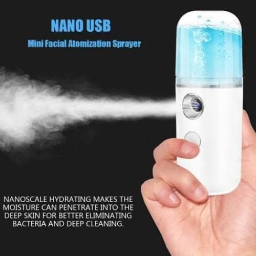 Nano Spray Portable / Mist Sprayer Perawatan Wajah Pelembab Wajah Mini USB nano Spray