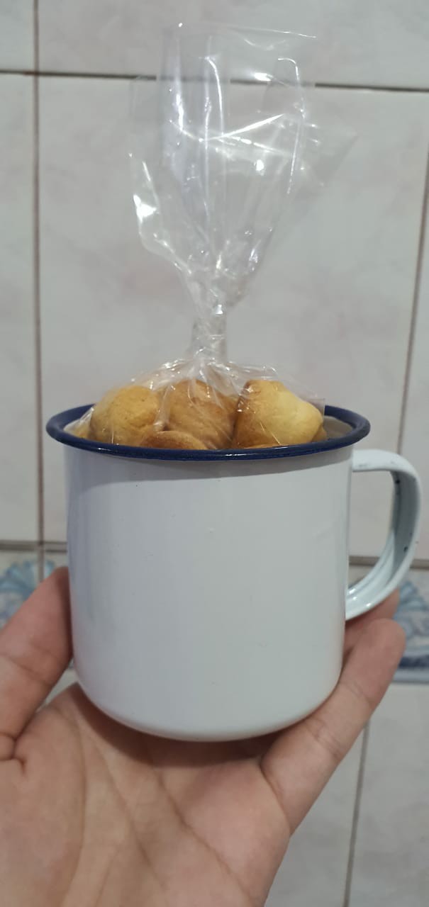 Gelas Mug Enamel 7cm Cangkir Jadul Teh Kopi