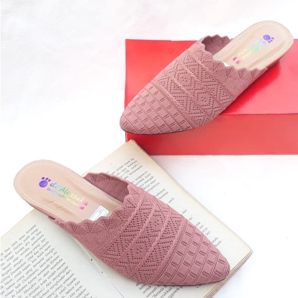 Sendal Rajut Import 2cm Terbaru by Alassuku.ID
