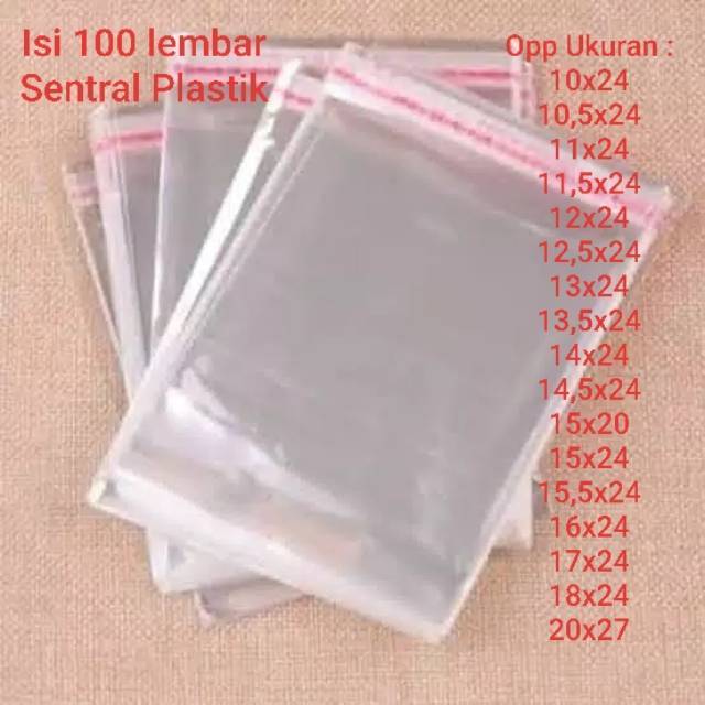 Jual Opp Undangan Plastik Seal Isi 100 Lembar Indonesia Shopee Indonesia