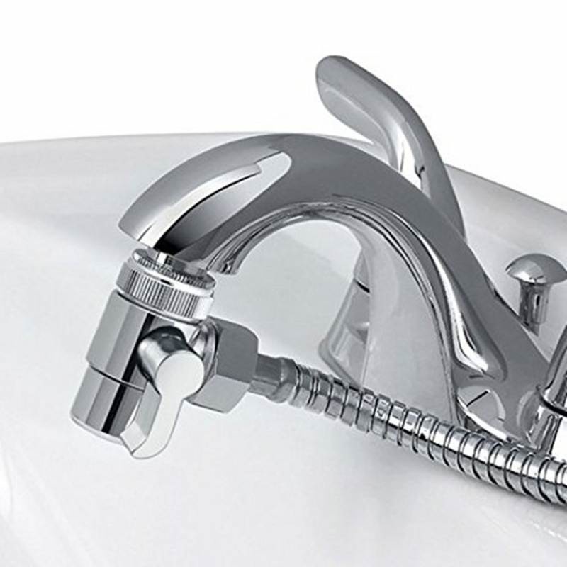 Home Faucet Splitter Diverter Valve / Water Tap Connector for Toilet Washbasin Shower
