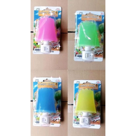 Lampu Tidur Bohlam Kecil Warna Bentuk Bunga Murah / Mini Lamp