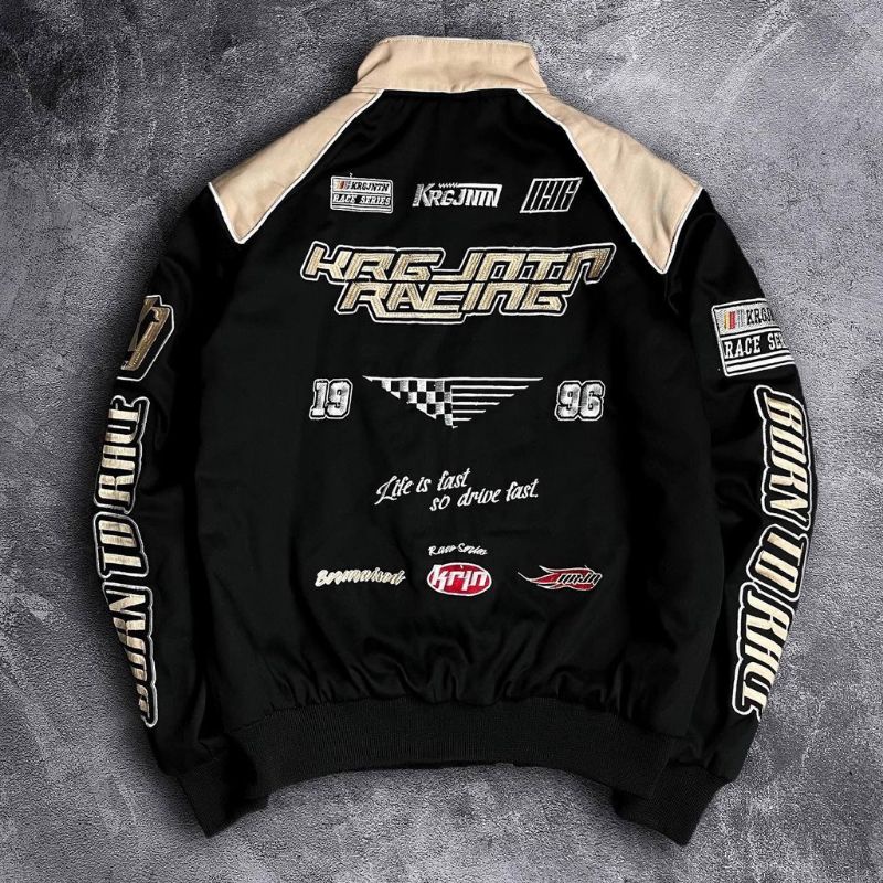 RACING JACKET BORN TO RACE / JAKET NASCAR BORN TO RACE ORIGINAL - NASCAR JACKET