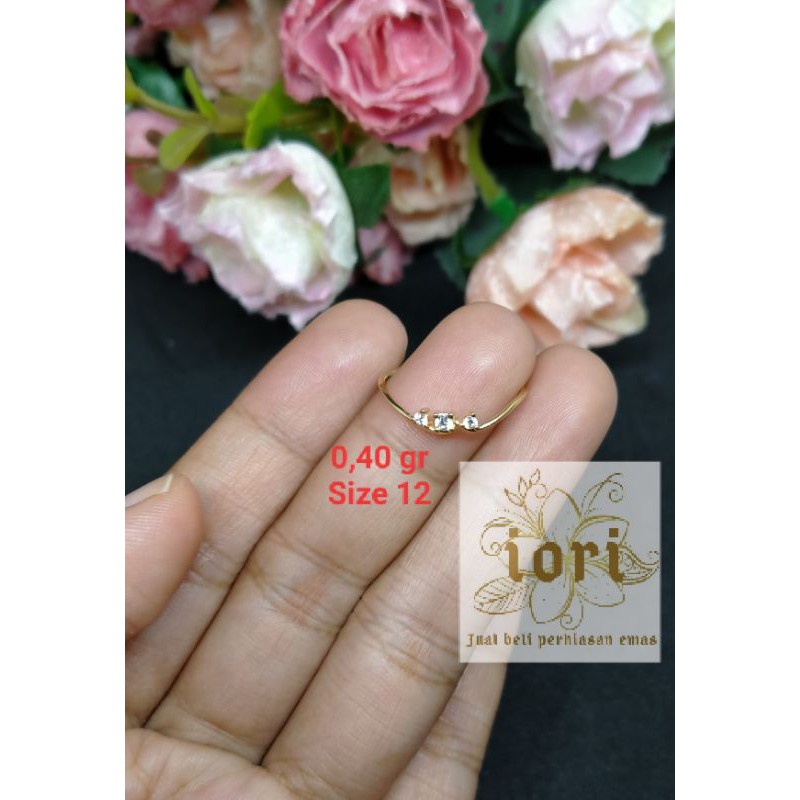 Cincin UBS BerCAP kadar 300 Emas ASLI 