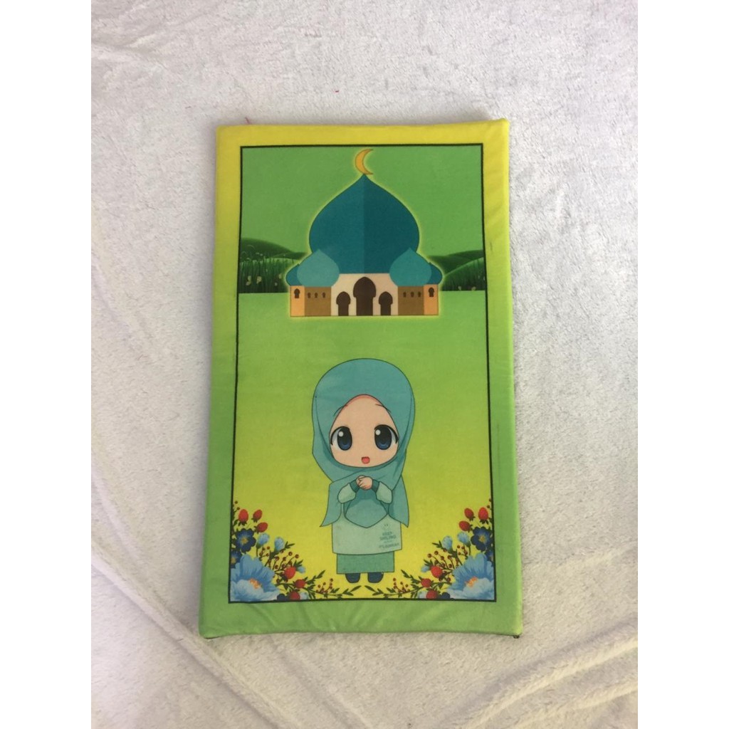 Sajadah Anak Busa Printing Ukuran 53x88x3cm-4