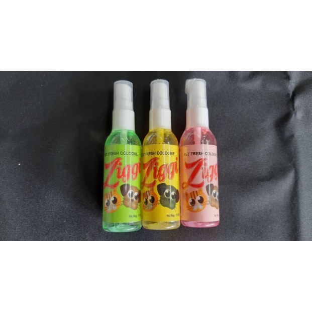 ZIGGI 60ml / Parfum Wewangian Cologne Kucing &amp; Anjing Murah