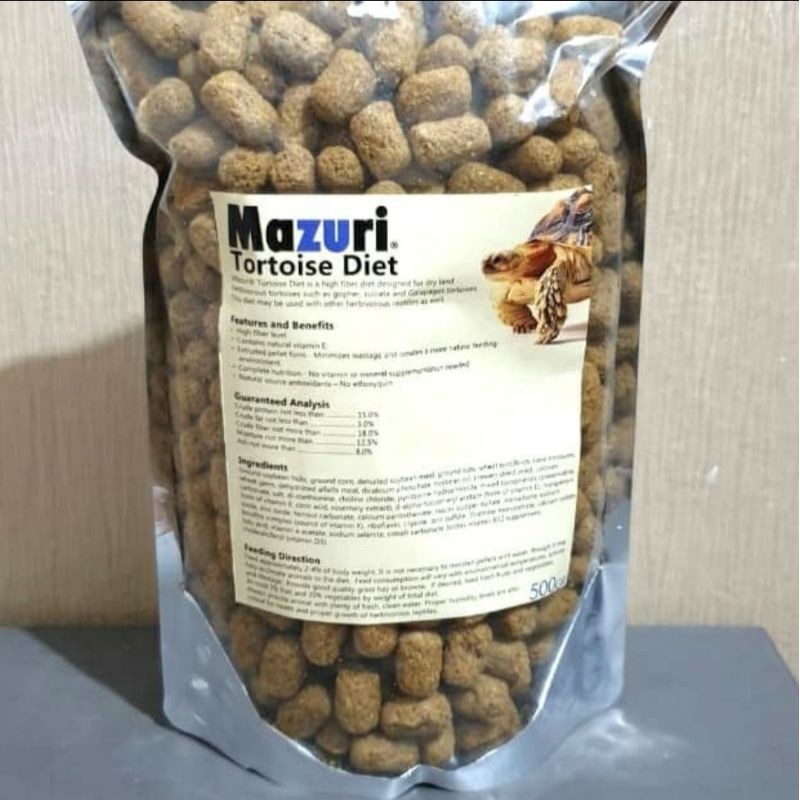 Mazuri Tortoise DIET 500 gram