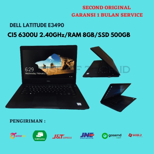 LAPTOP SECOND DELL LATITUDE 3490 GEN 8 - GARANSI