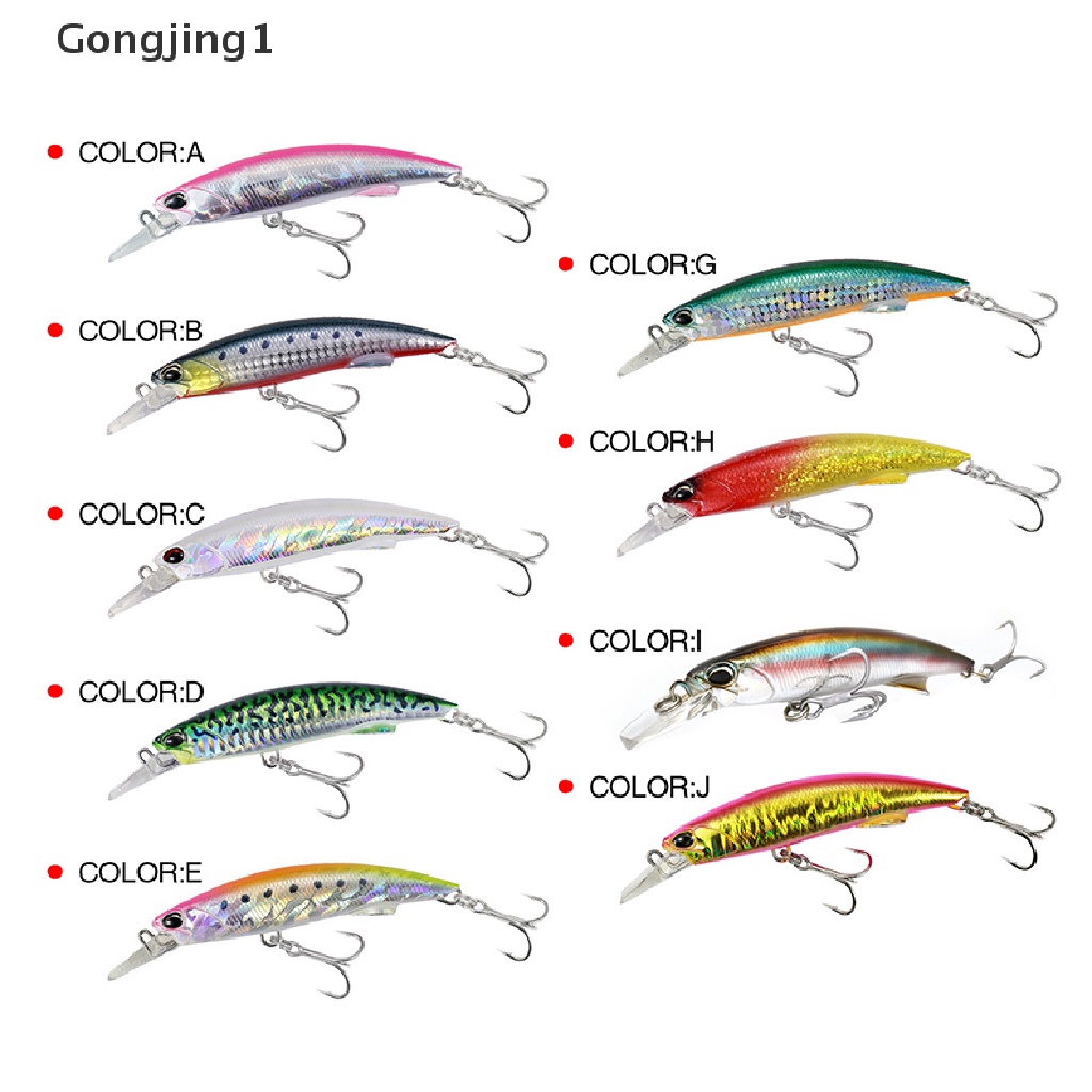 Gongjing1 90mm 40g Umpan Pancing Ikan Kecil Dengan Kait