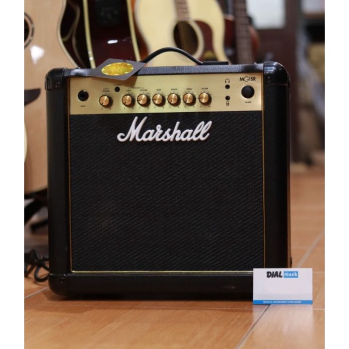 Marshall MG15R MG15 REVERB - MG15CFR 1x8 Inch Gold Reverb - Ampli Gitar Elektrik Original MG 15