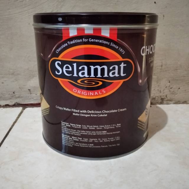 

WAFER SELAMAT ORIGINAL CHOCOLATE ( 340gr )