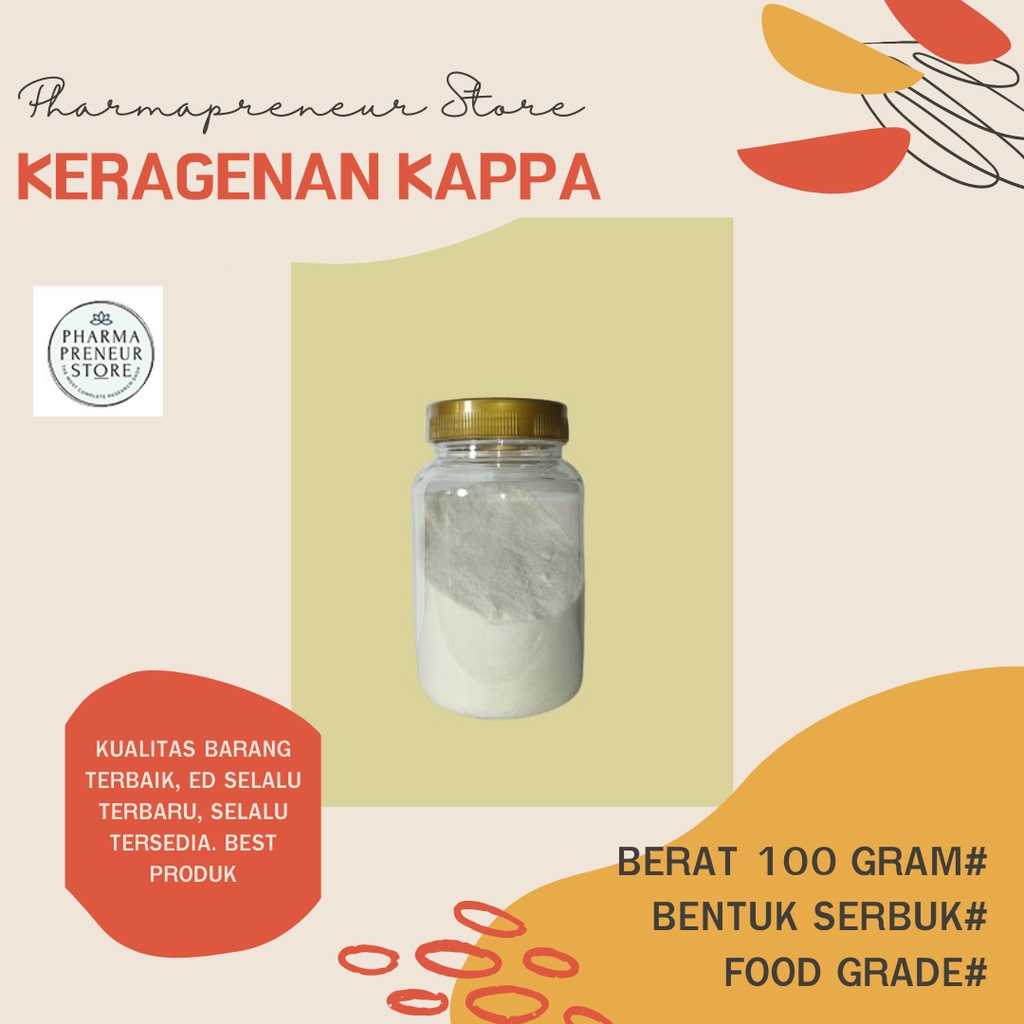 Karagenan Kappa Kappa Carrageennan/pengenyal bakso, sosis, nugget Food Grade