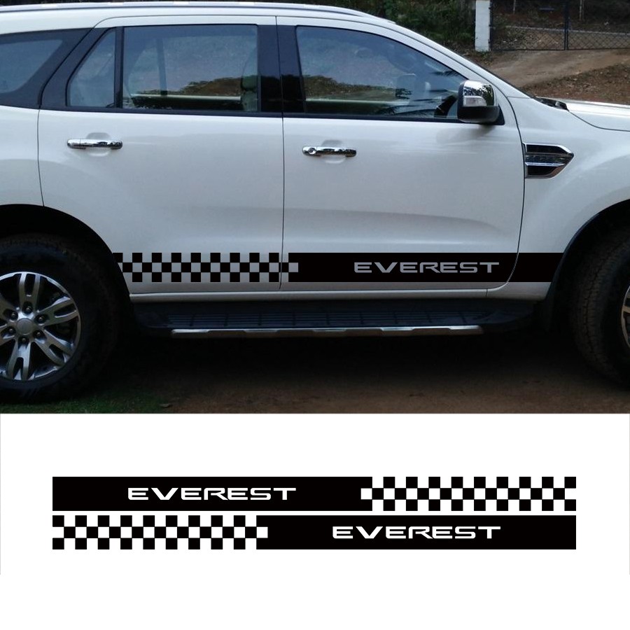 Sticker Cutting Stiker Mbil Everest Fortuner Ppajero Sport