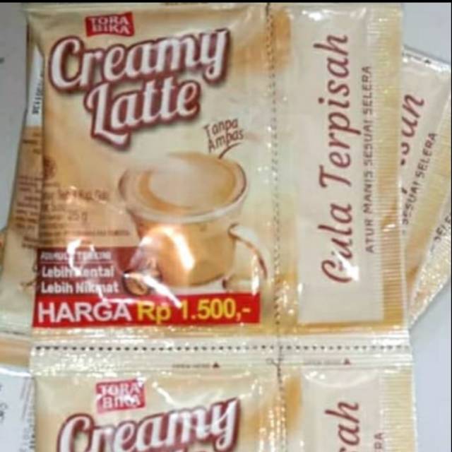 

KOPI TORABIKA CREAMY LATTE 25GR