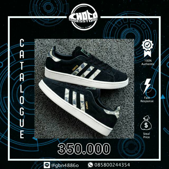 adidas campus camo