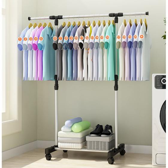 rak gantungan hanger baju rak buku Serbaguna