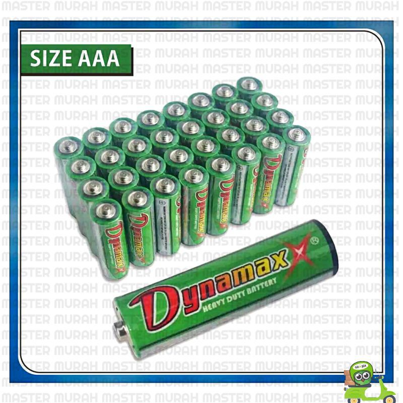 Baterai Dynamax/Dynamite AAA Termurah 1,5V tipe A3 Untuk Remot Mainan dll