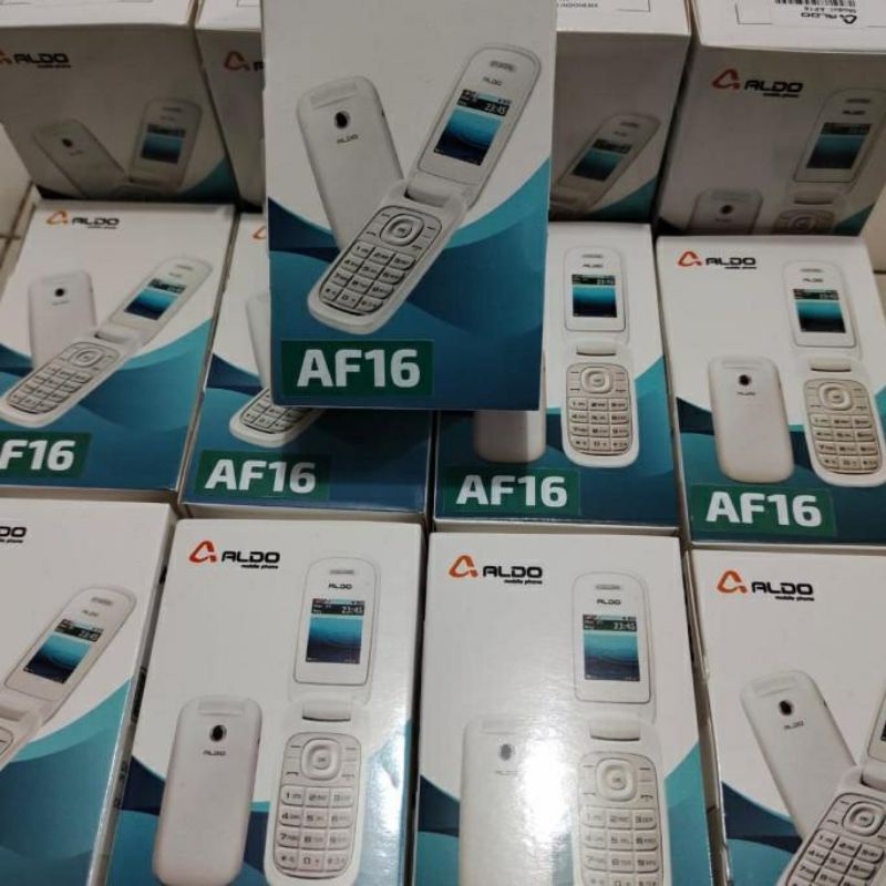 Handphone Aldo AF16 FLIP Dual Sim HP Lipat Murah