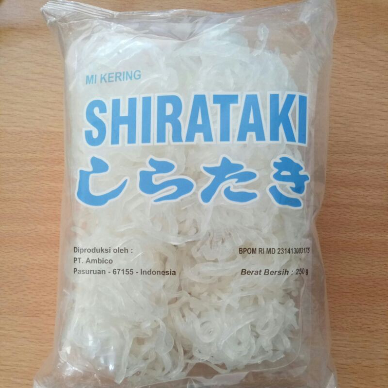 Mie Kering Shirataki 250 gr