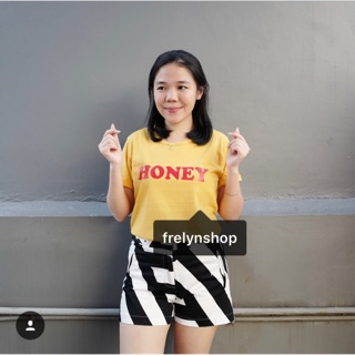 Download BAJU HONEY KUNING MUSTARD KAOS TSHIRT TUMBLR TEE | Shopee ...