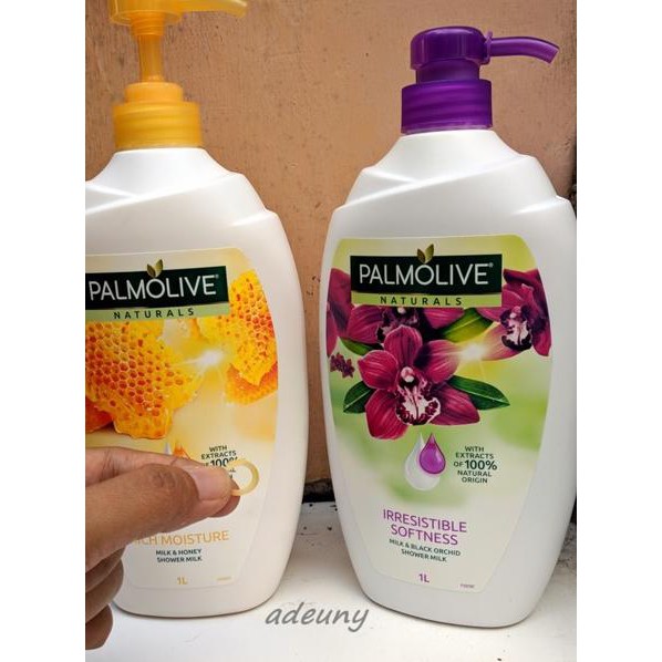Palmolive sabun cair 1liter / Palmolive Shower Gel 1 liter