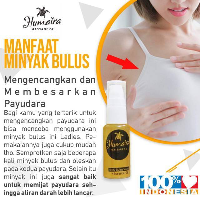 Minyak Bulus Humaira 23ml Agen Resmi Shopee Indonesia