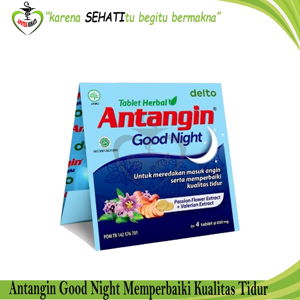 Antangin Good Night Memperbaiki Kualitas Tidur