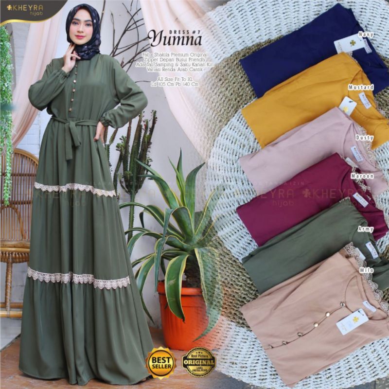 YUMNA DRESS BY KHEYRA