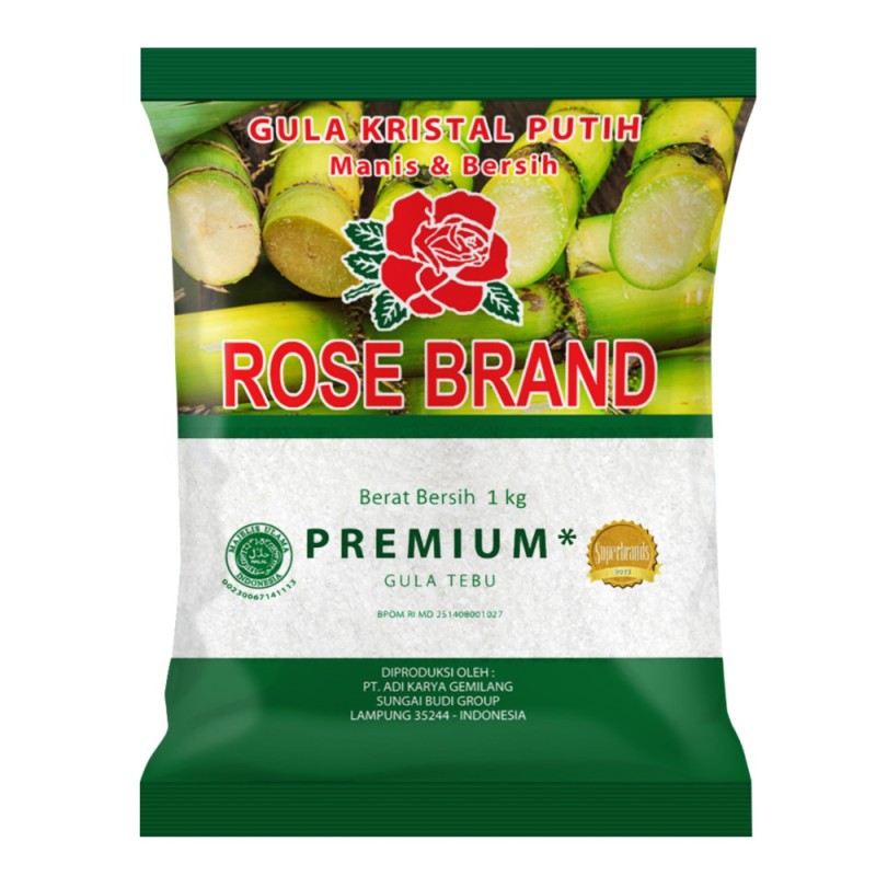 

Rosebrand Premium Gula Pasir 1 Kg