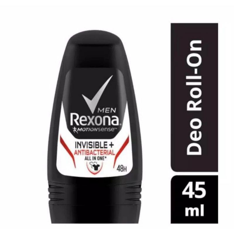 REXONA MEN INVISIBLE+ANTIBACTERIAL 45ML