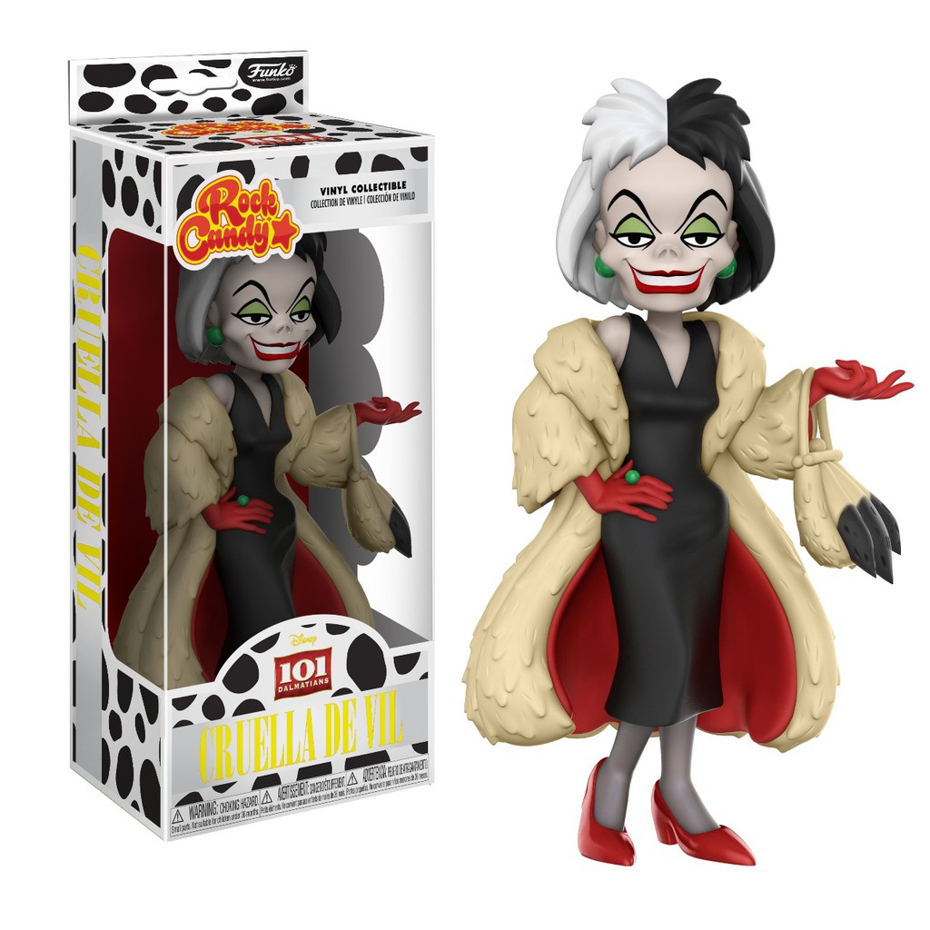 

Funko Rock Candy: Cruella De Vil