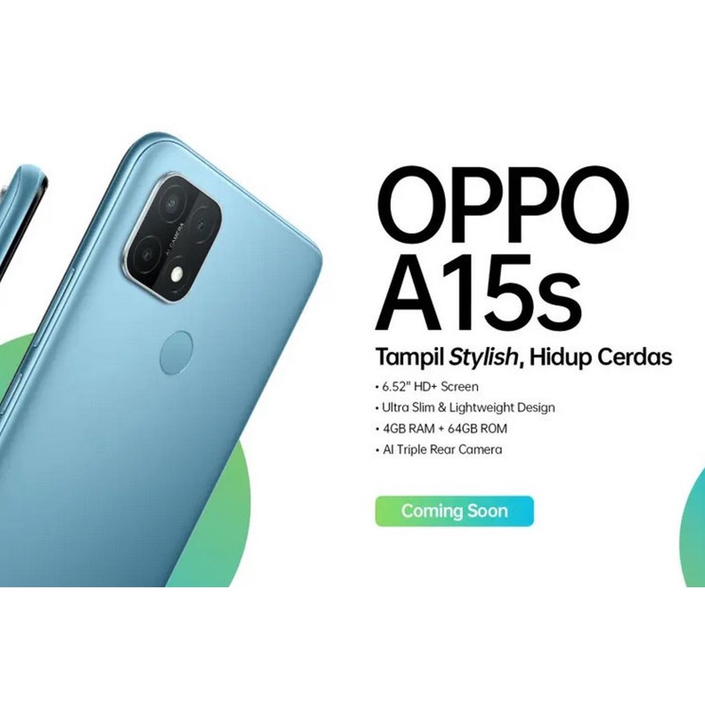 Handphone Oppo HP A15S A31 F11 OPPO A57 A5S F1S F9 A37 OPPO A3S 32GB/64GB/128GB Smartphone murah