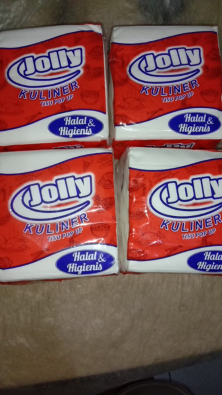 Tisue Jolly Kuliner Pop Up 100 Sheets