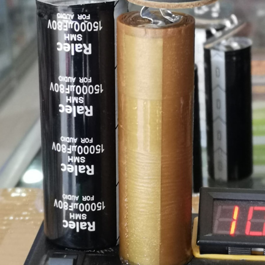 Elco Ralec 15000uf 80V Original Full 15.000/80v